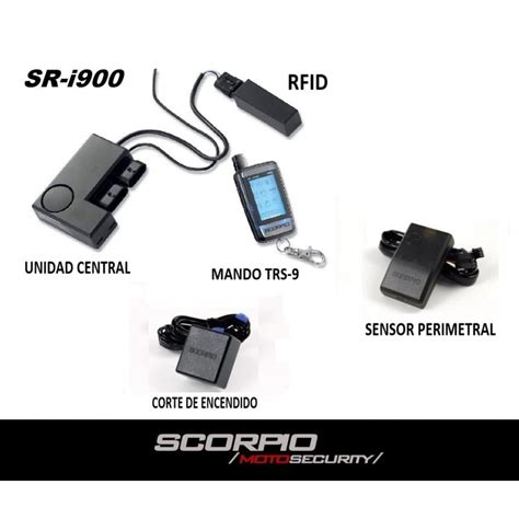 sr i900 rfid security system|scorpio srx security system.